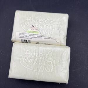 Vintage Dial Pure & Natural Soap 2 Bars Hypo-Allergenic 4.5oz Each 2001 USA Made